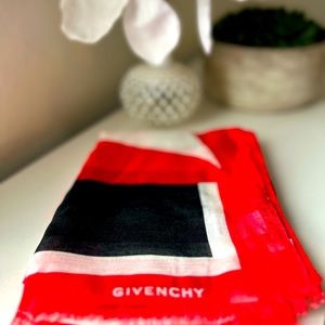 Givenchy Big Logo Oblong Scarf